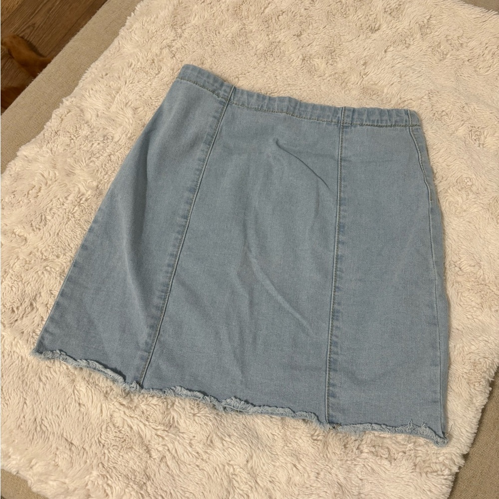 denim skirt